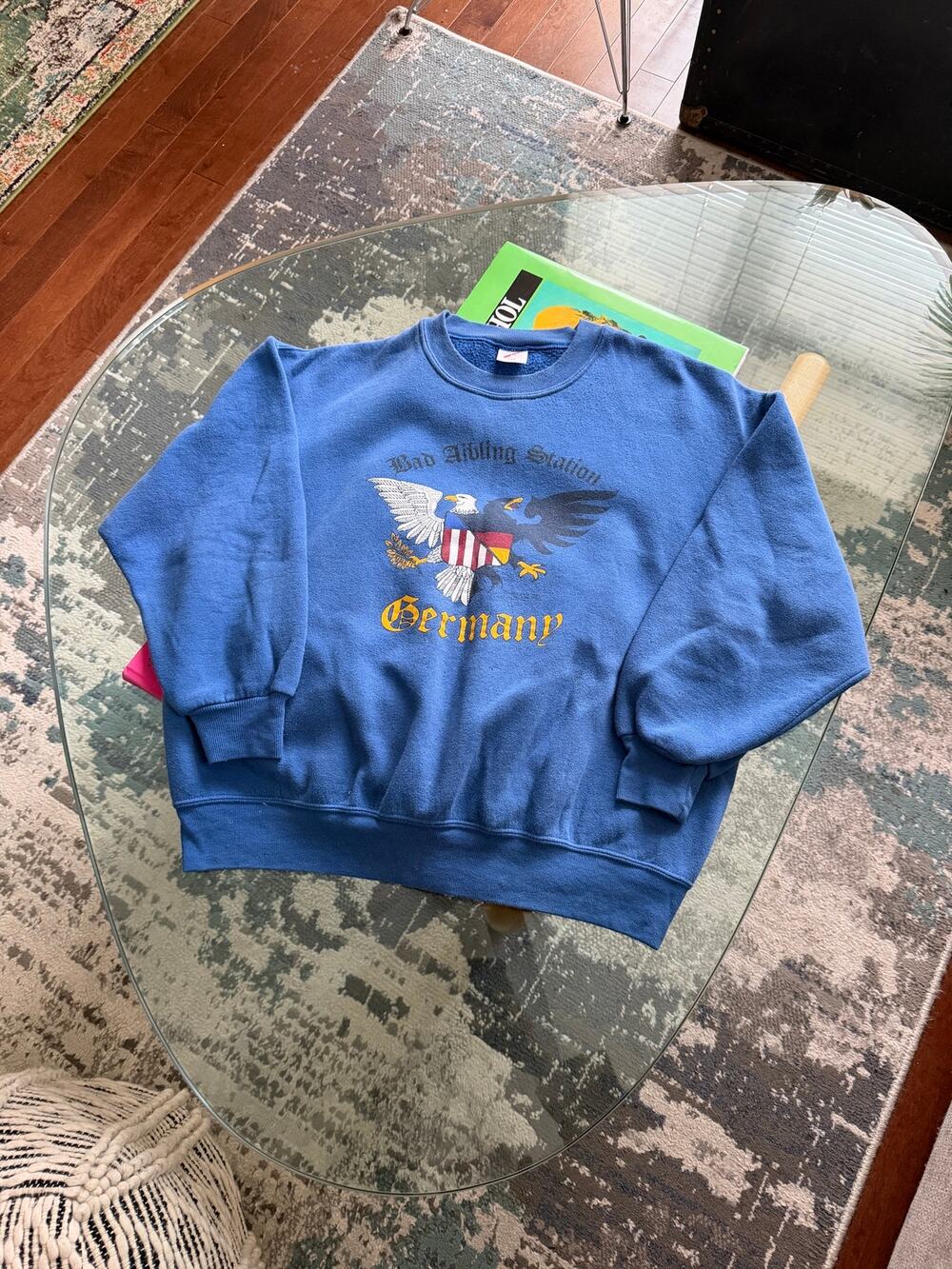 Bad Aibling Station Germany 1990's Vintage Sweatshirt